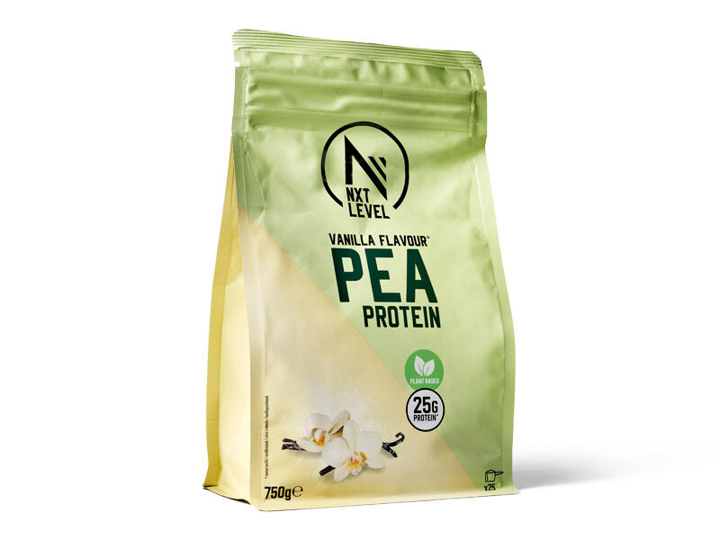Pea Protein Vanilla 750g NXT Level Sports Nutrition
